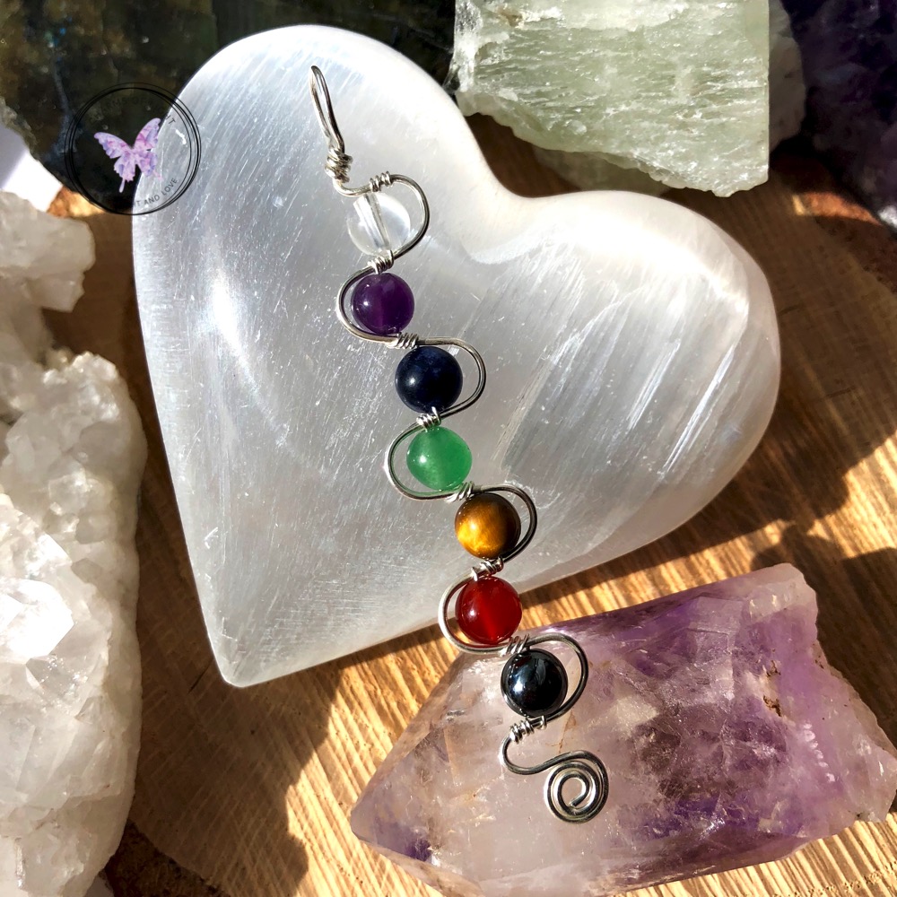 Chakra Snake Pendant
